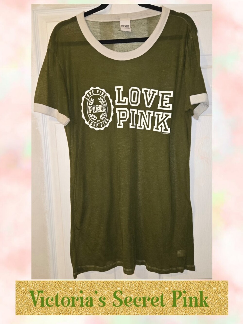 PINK Victoria's Secret T-Shirt Sz L